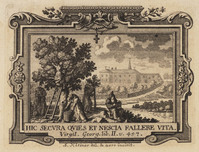 TvB G 4242
          <br/>
          Monikken plukken appels in de kloostertuin
          <br/>
          <em>Kleiner, Salomon (1703-1761)</em>